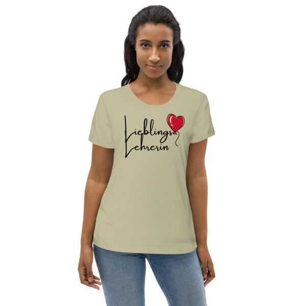 Lieblingslehrerin Öko-T-Shirt – Bild 3