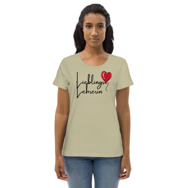 Lieblingslehrerin Öko-T-Shirt – Bild 2
