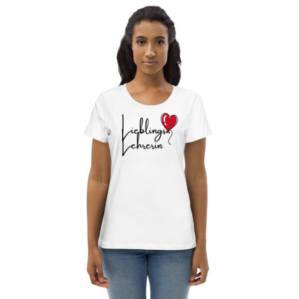 Lieblingslehrerin Öko-T-Shirt – Bild 7